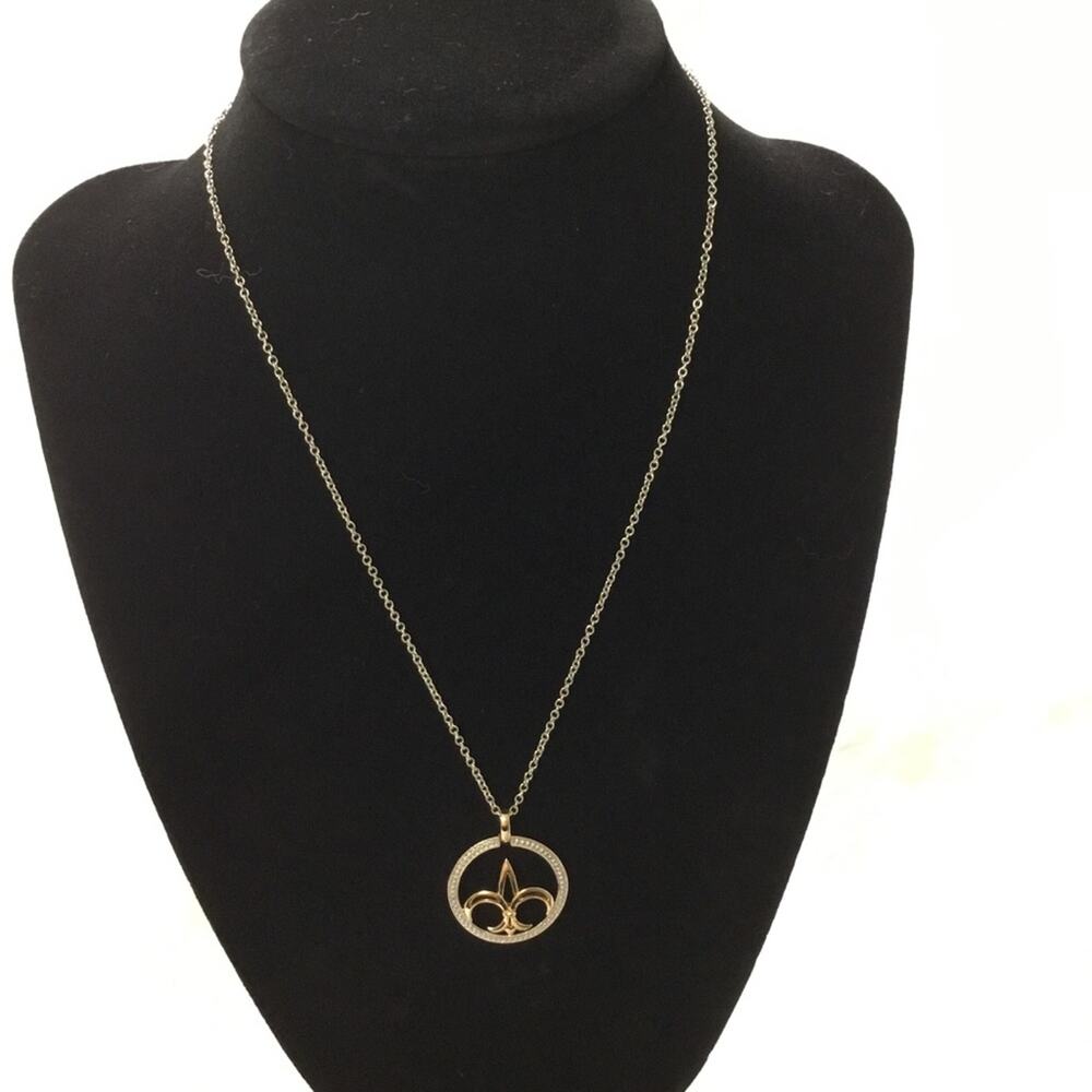 Sterling Silver Crystal Rocket Necklace - Picture 2 of 8